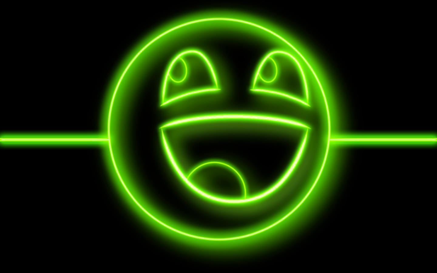 Awesome Neon Green, Desktop and mobile wallpaper