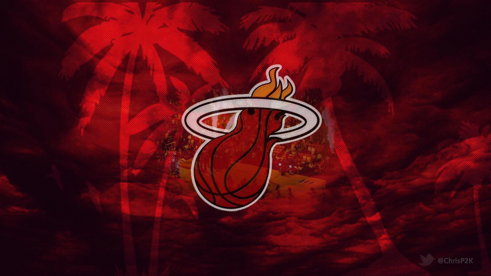 Miami Heat Logo Wallpapers - Wallpaper Cave