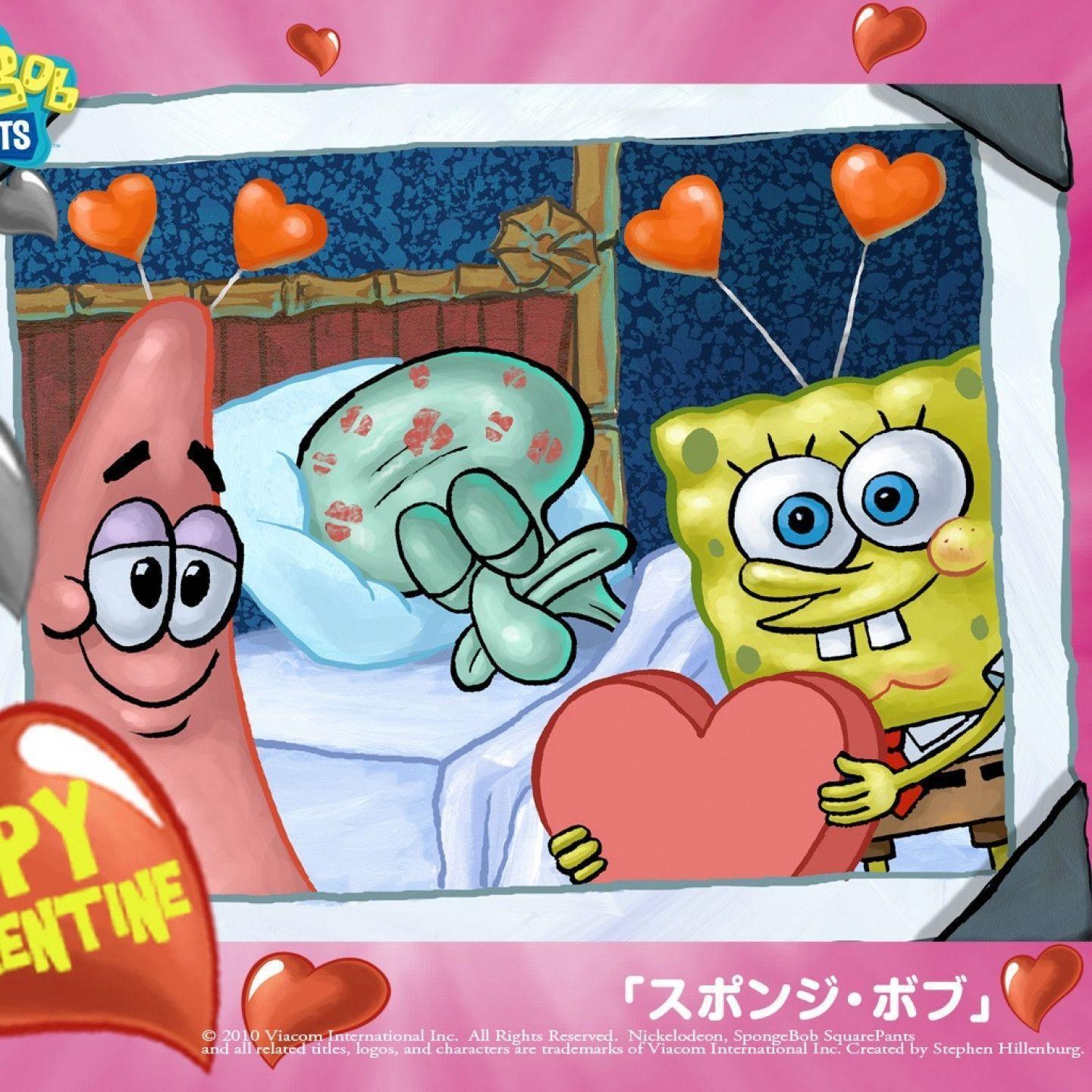 Spongebob patrick squidward ipad wallpaper HD free download