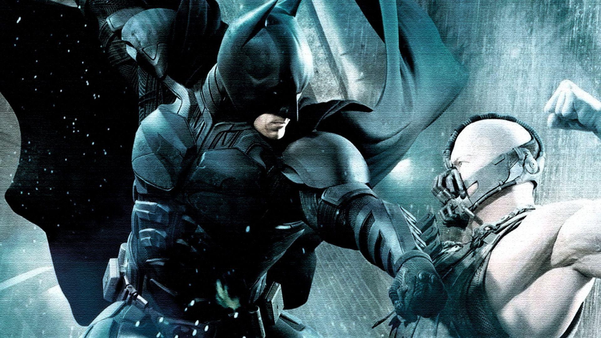 Batman Bane Fight Wallpaper
