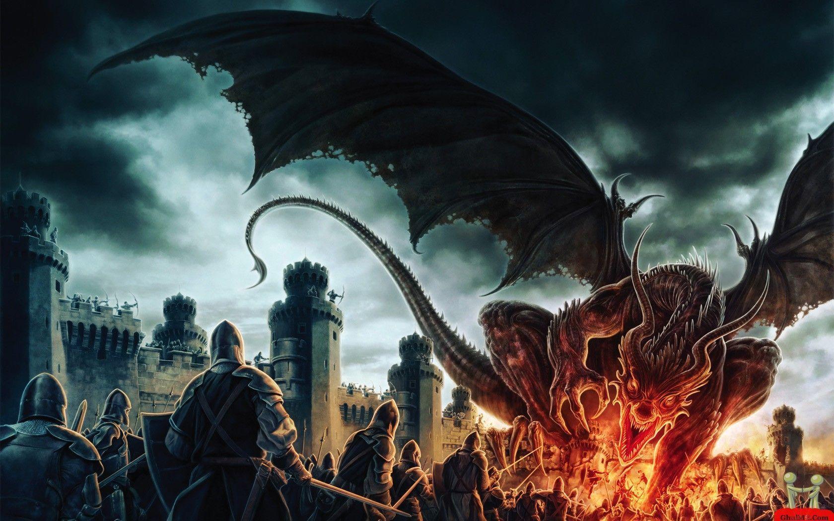 Download best 3D Dragon Fire HD Wallpaper & picture for Widescreen
