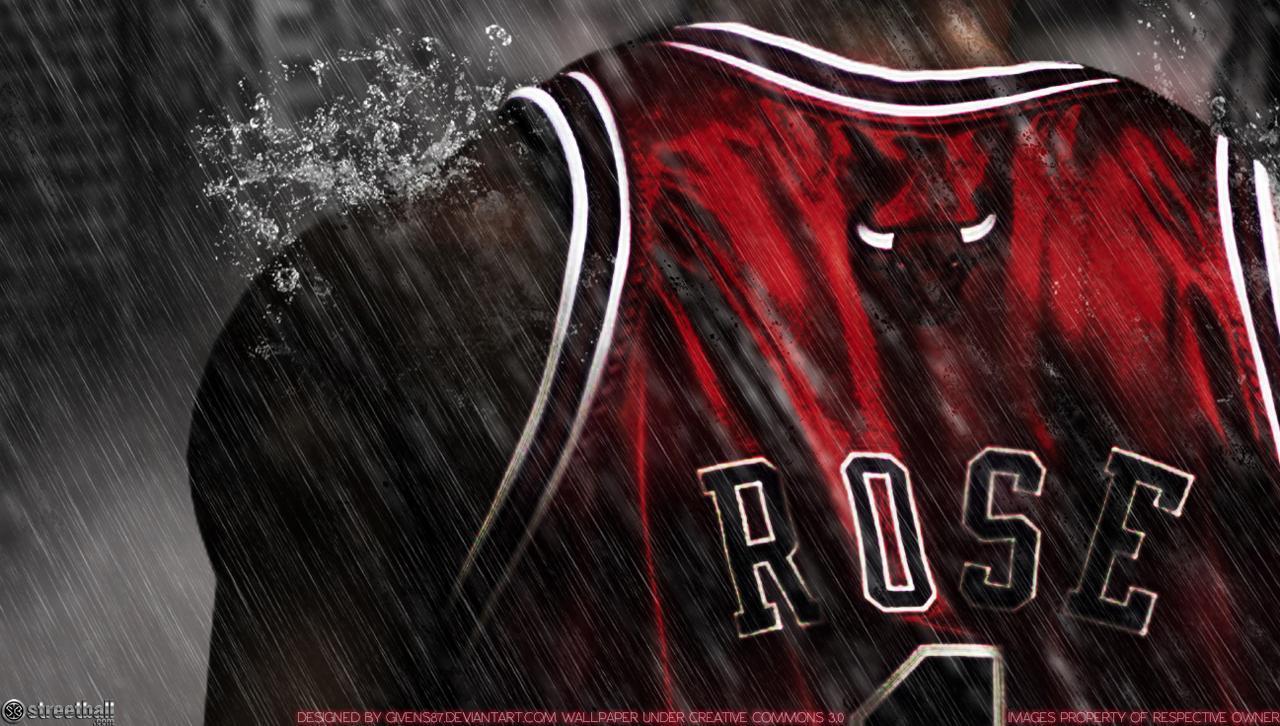 Chicago Bulls Derrick Rose 119 100451 Image HD Wallpaper