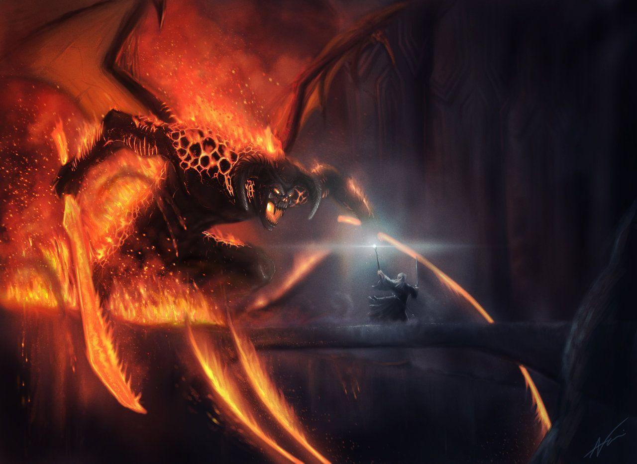 Lord Of The Rings Balrog Wallpaper