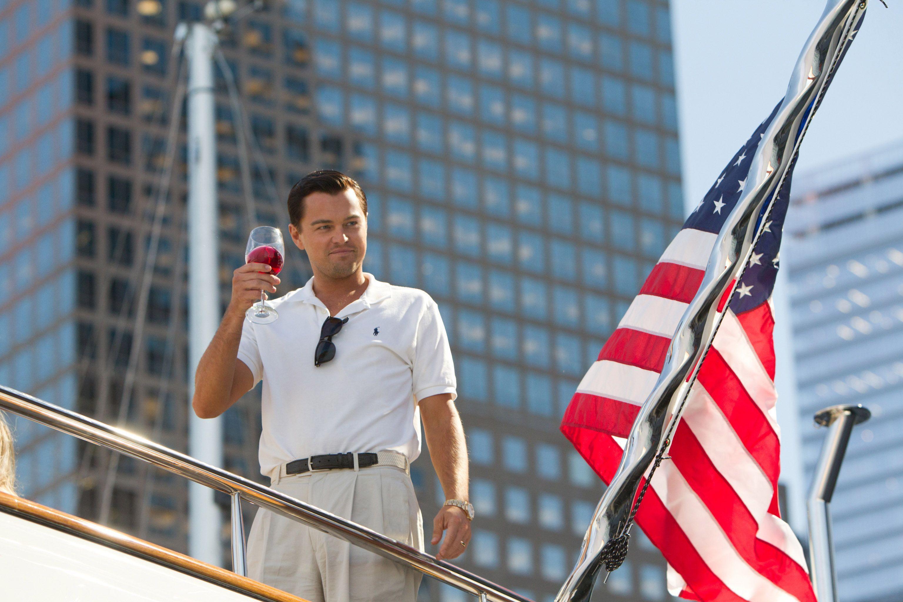 DiCaprio in The Wolf Of Wall Street Wallpaper Wide or HD. Male