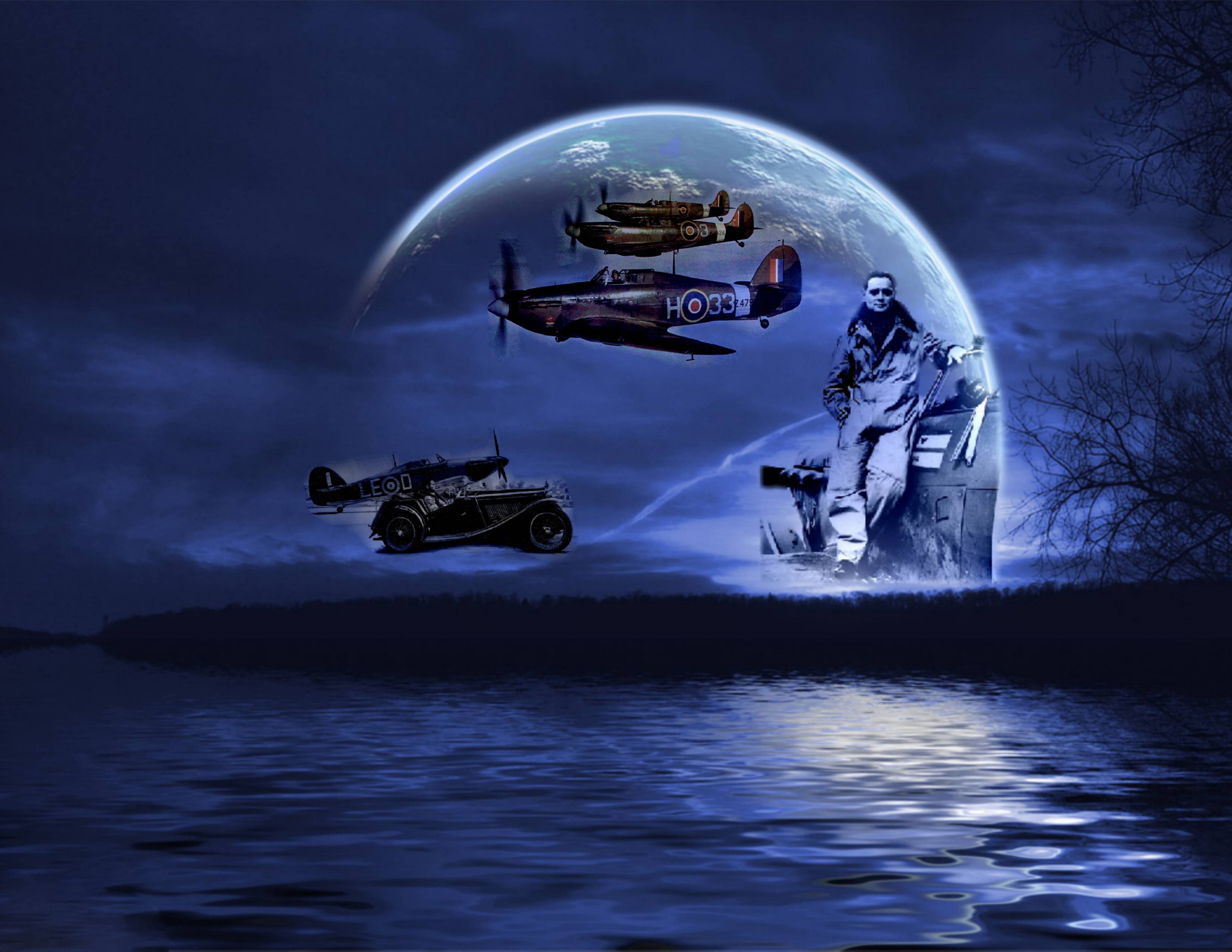 Tribute To Douglas Bader, Group Captain, RAF Wallpaper Background