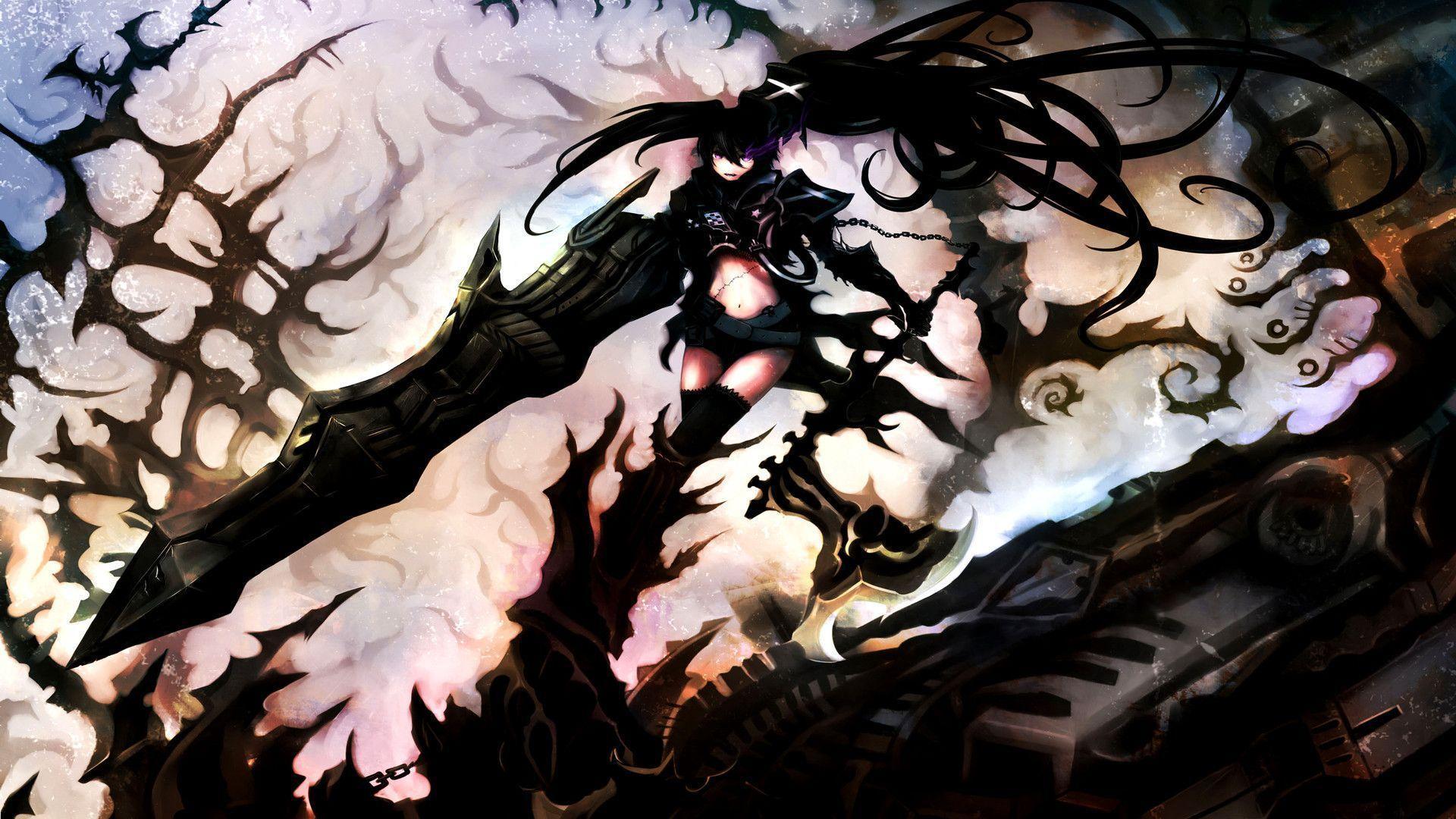 Download Black Rock Shooter Anime Wallpaper 1920x1080. Full HD