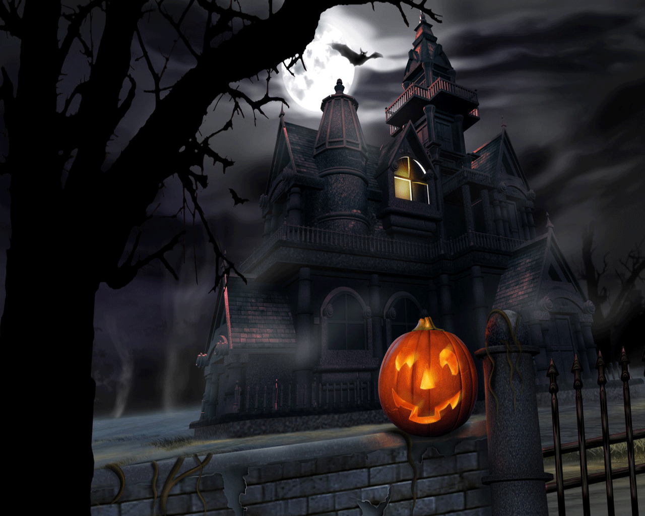Cool Halloween Wallpaper 3D