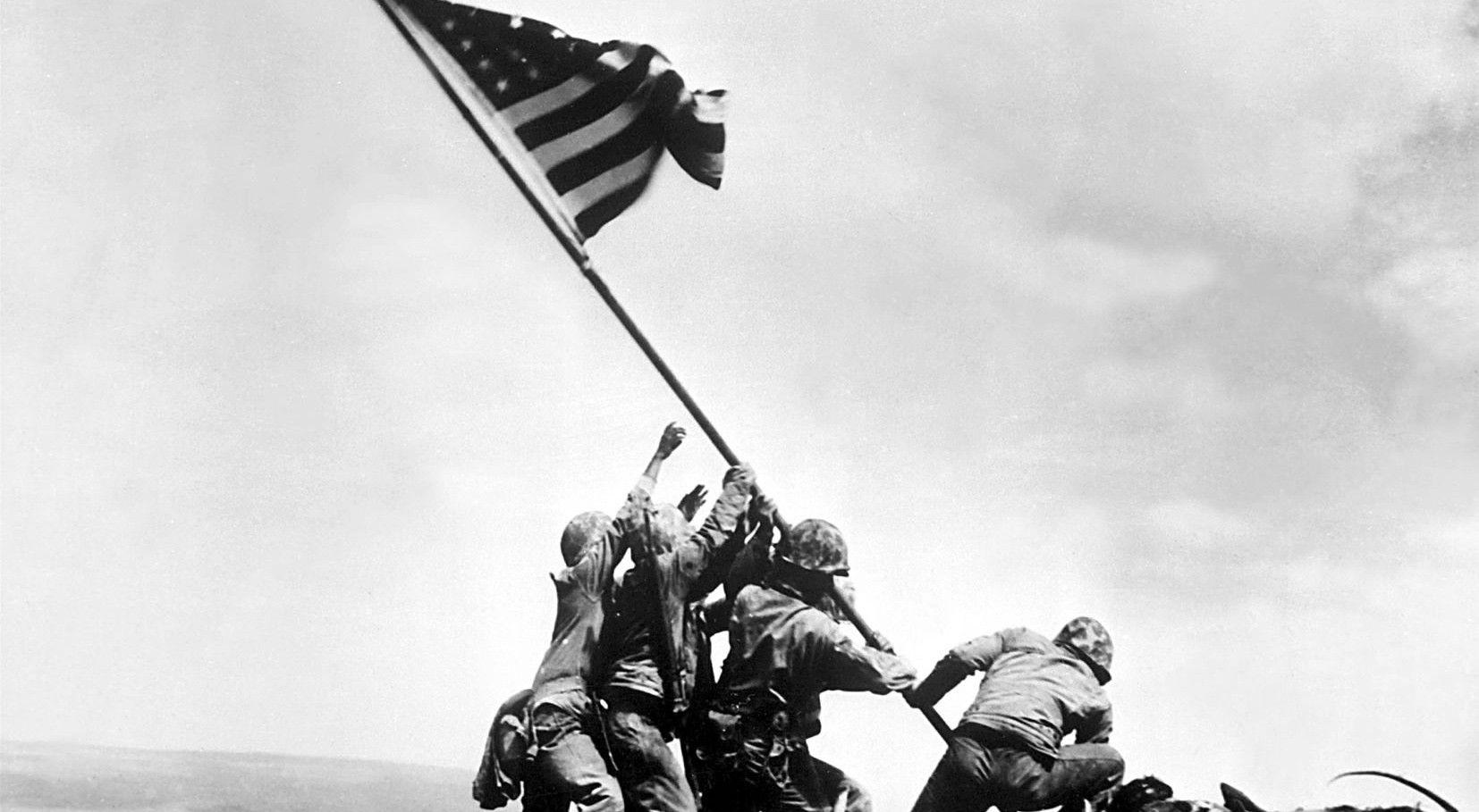 Iwo Jima Flag Raising Wallpapers - Wallpaper Cave