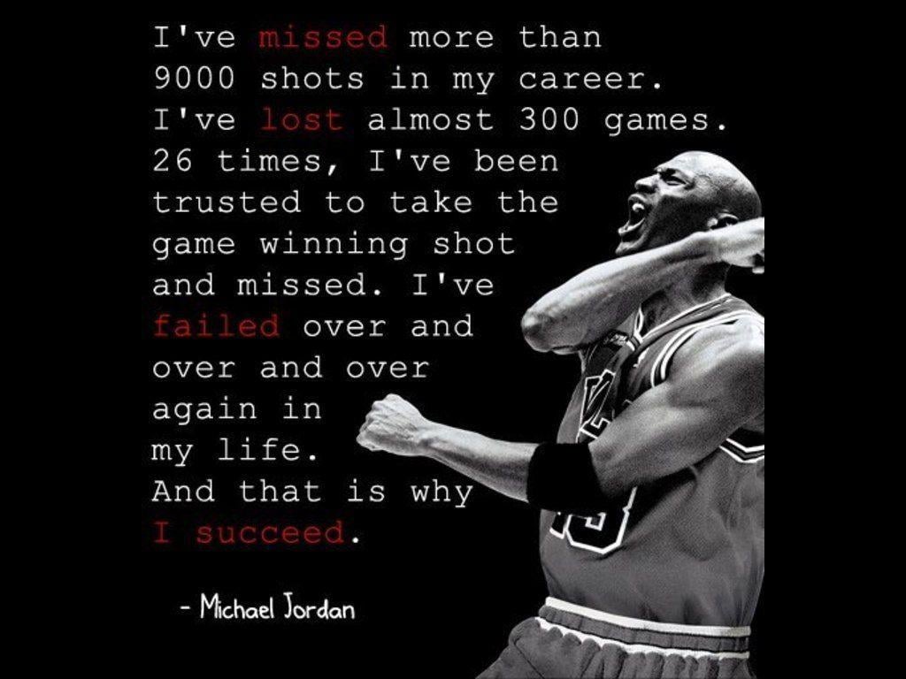 Michael Jordan Quote 274x300 Daily Motivation Motivational Quotes