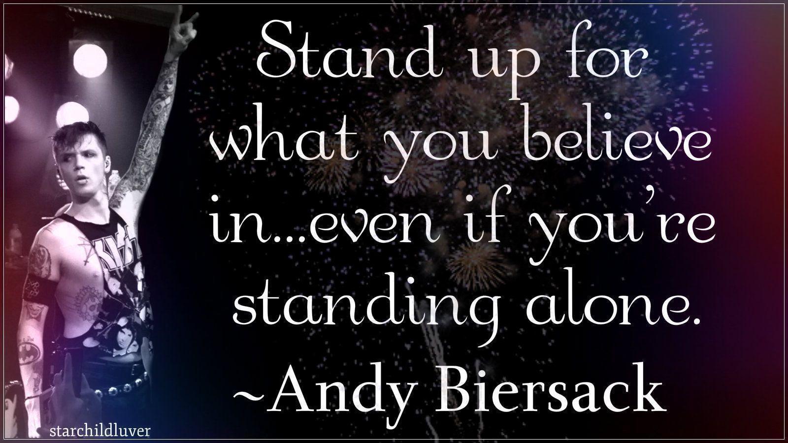 image For > Andy Biersack Quotes