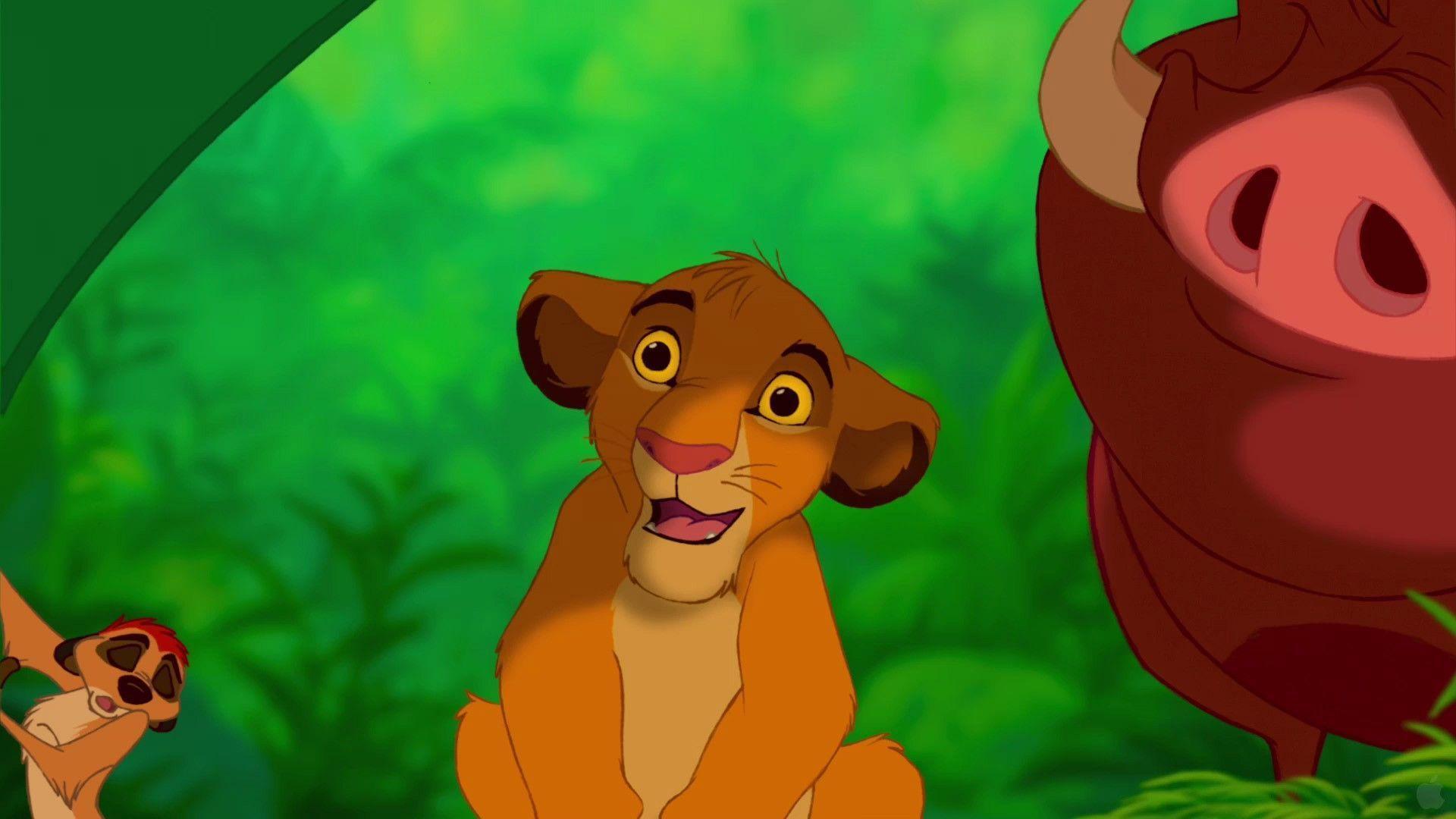 Lion King: Simba, Timon and Pumbaa. Download HD Wallpaper, High