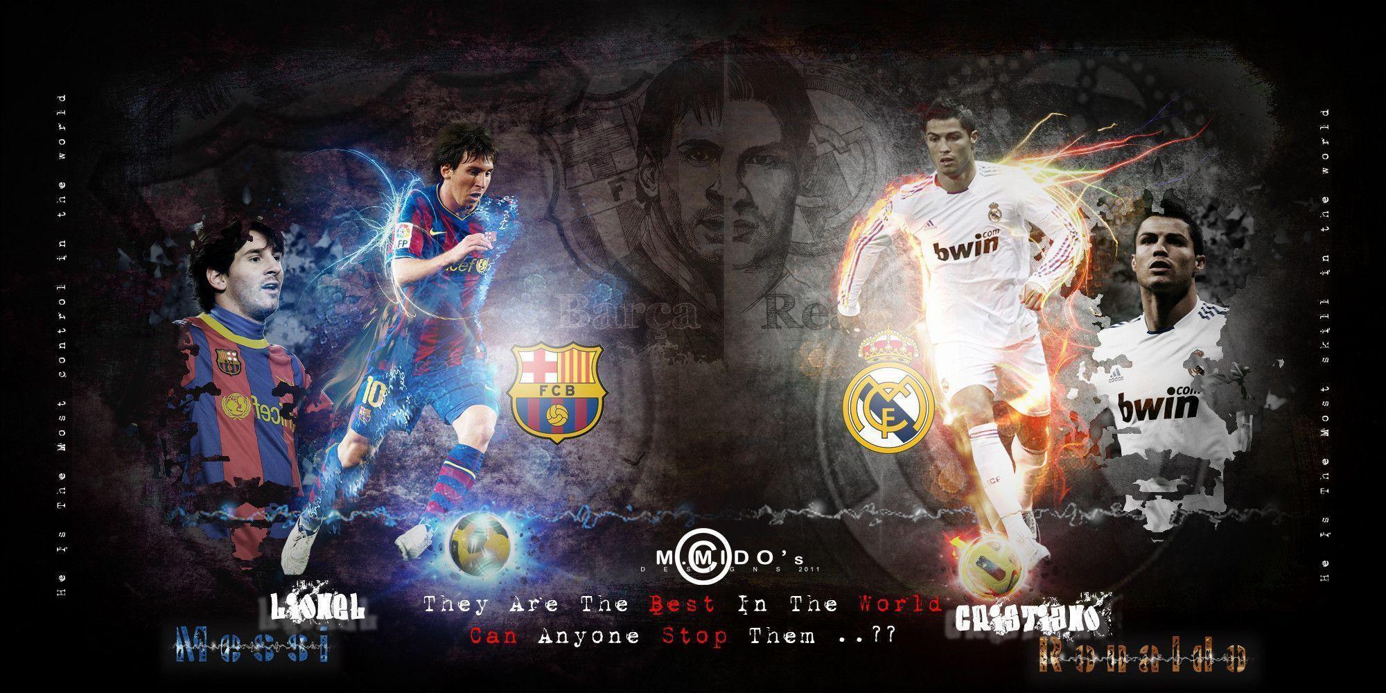Messi Vs Ronaldo 17315 HD Wallpaper in Football