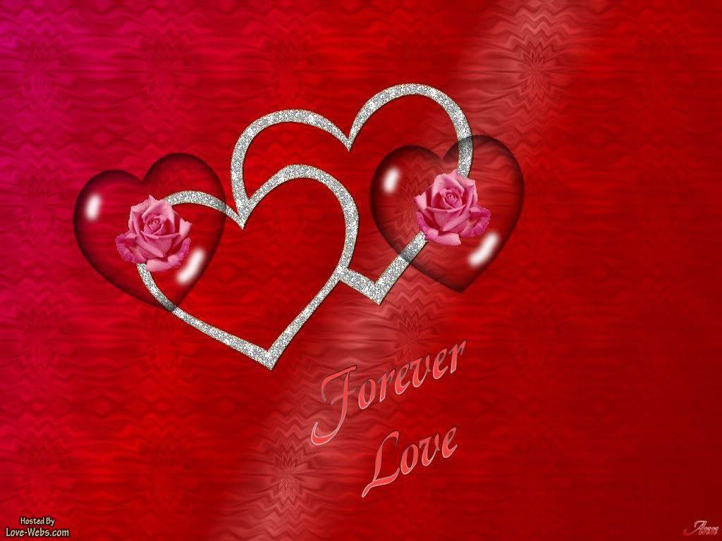 Red love heart wallpaper, free hearts wallpaper