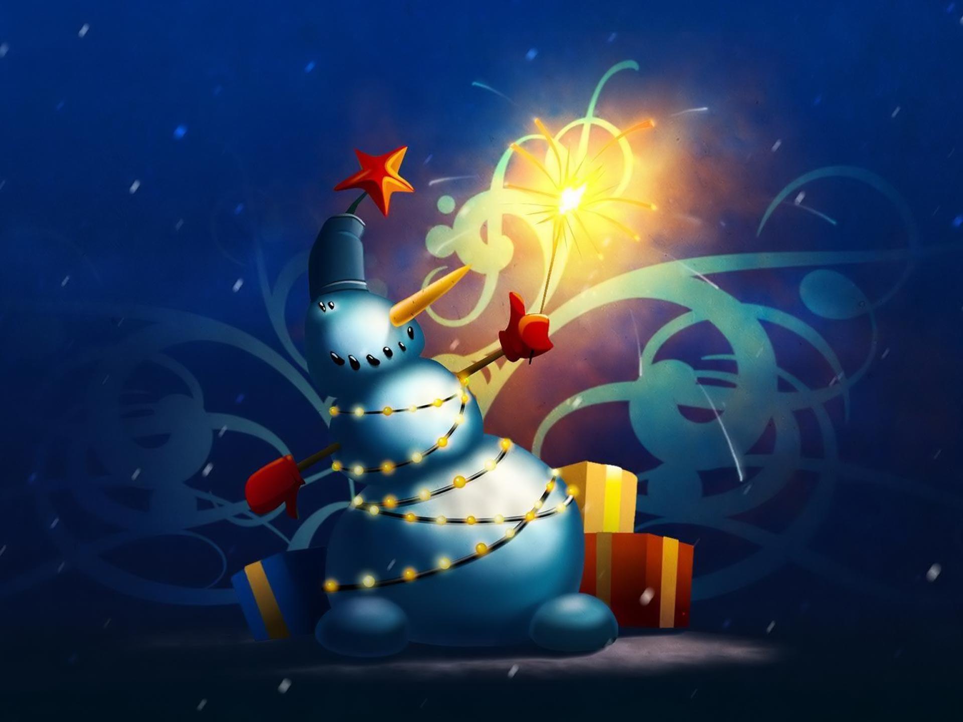 Desktop Wallpaper · Gallery · Miscellaneous · Christmas snowman
