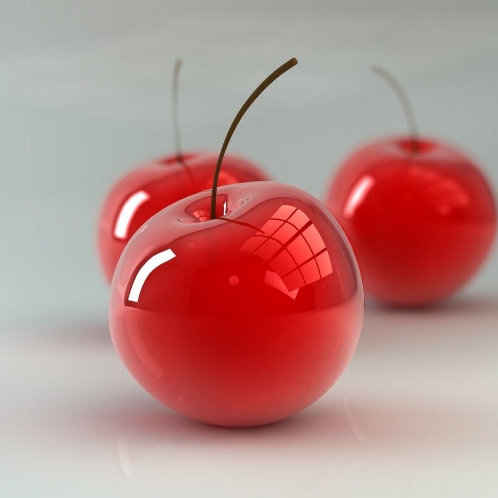 image For > Red Apple iPhone 5 Wallpaper