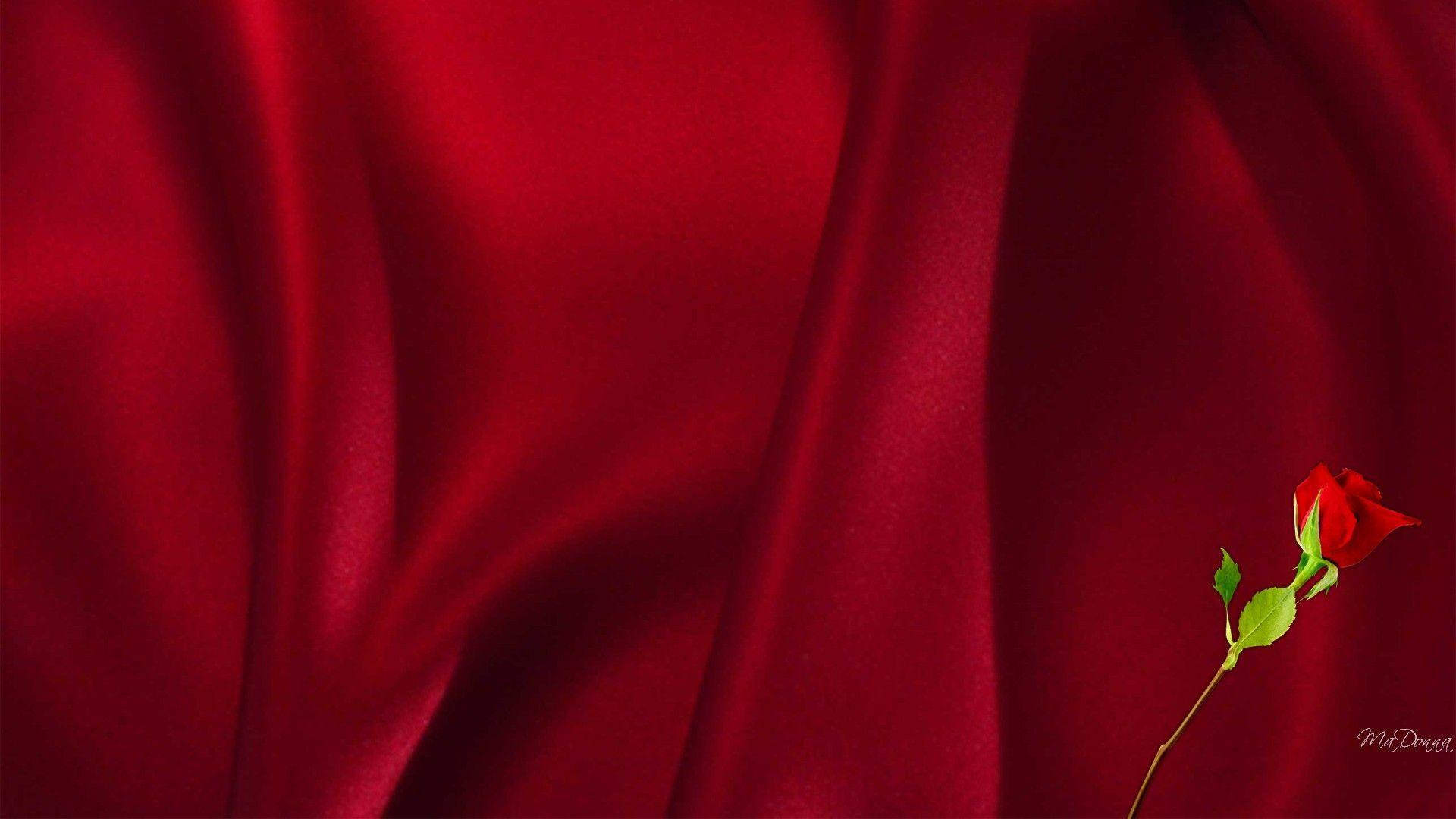 Red Satin Sheets Wallpaper 1920x1080 px Free Download