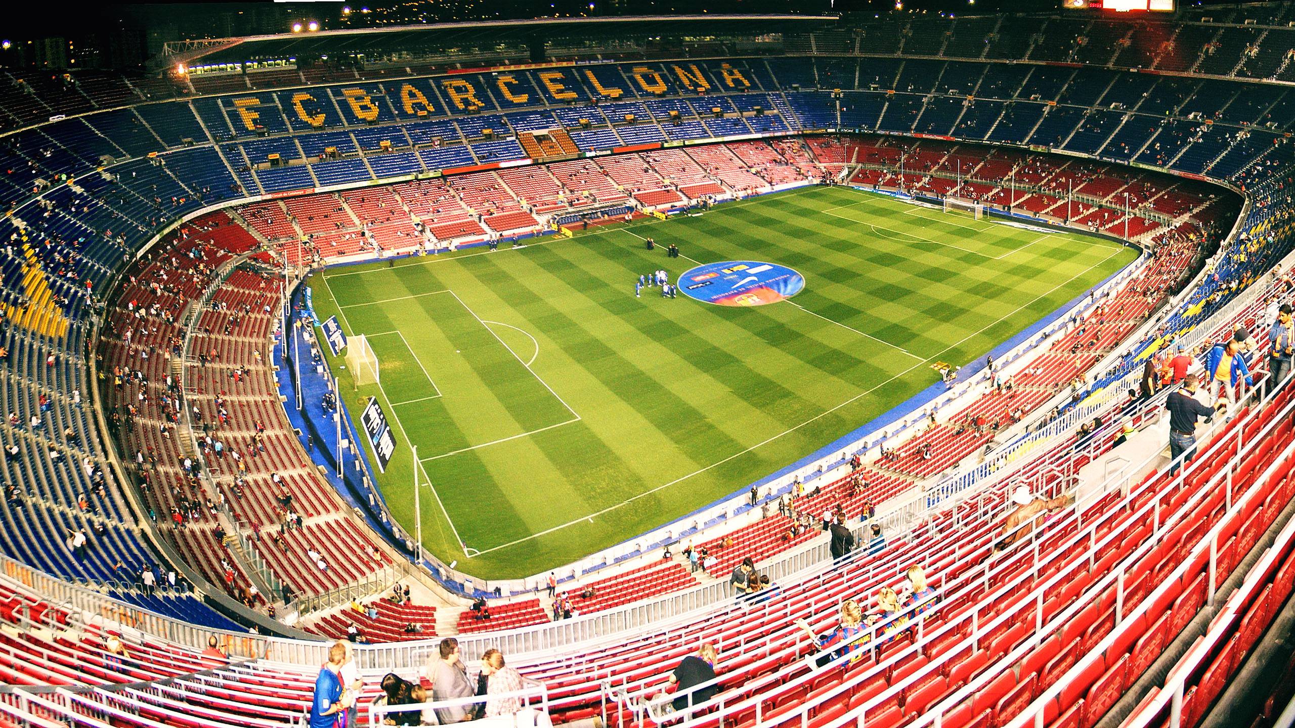 Camp Nou Barcelona 2560x1440 wallpaper