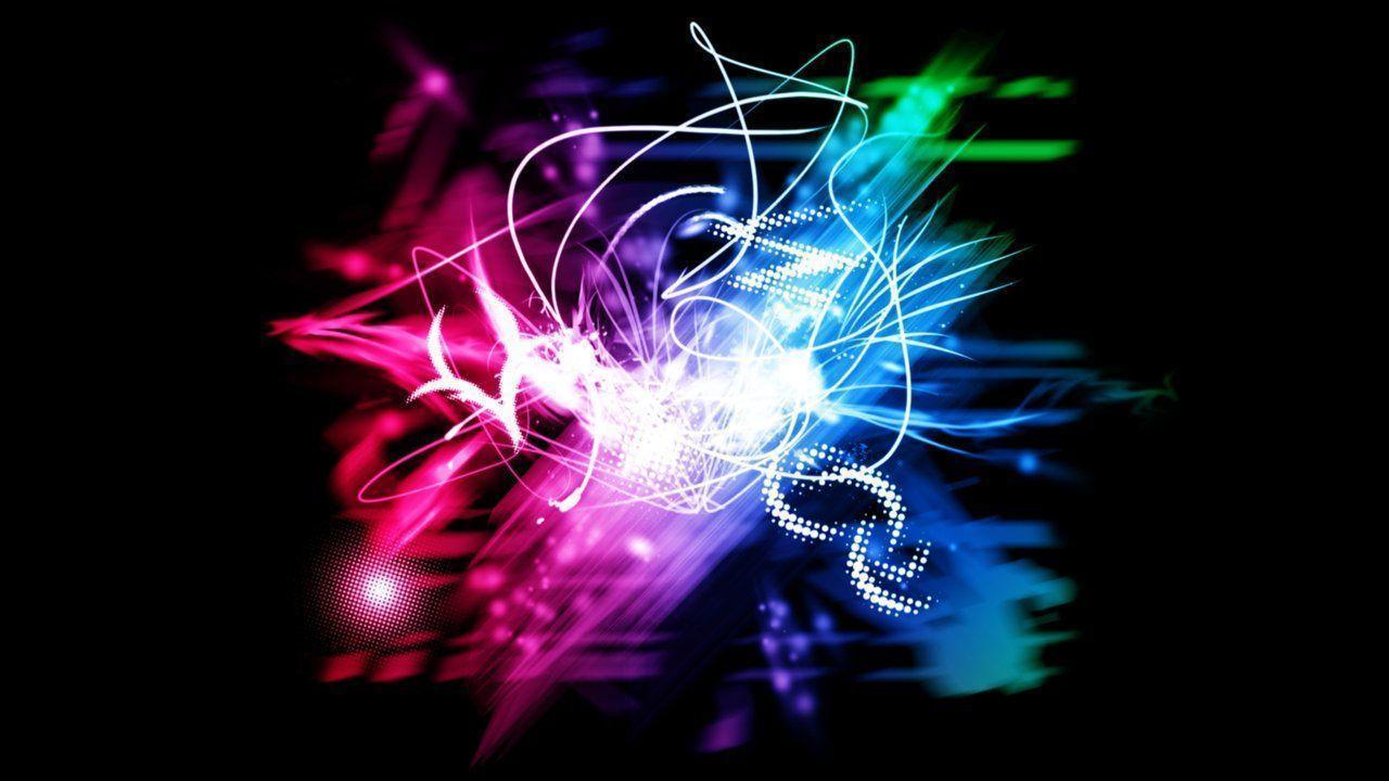 neon lights background Wallpaper HD Image 6493