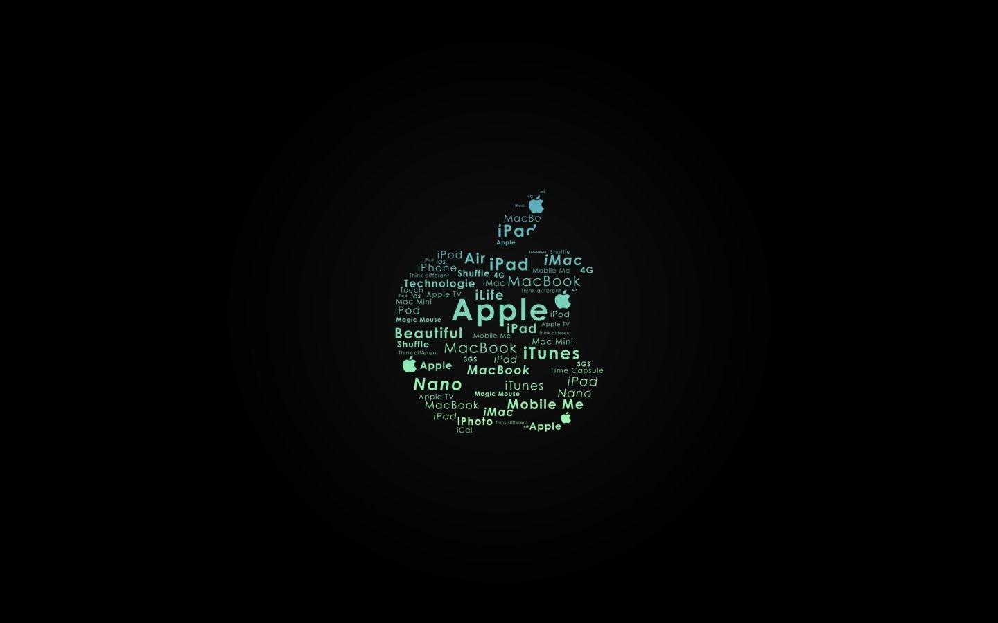 Apple Logo Typography Mac Wallpaper Download. Free Mac Wallpaper