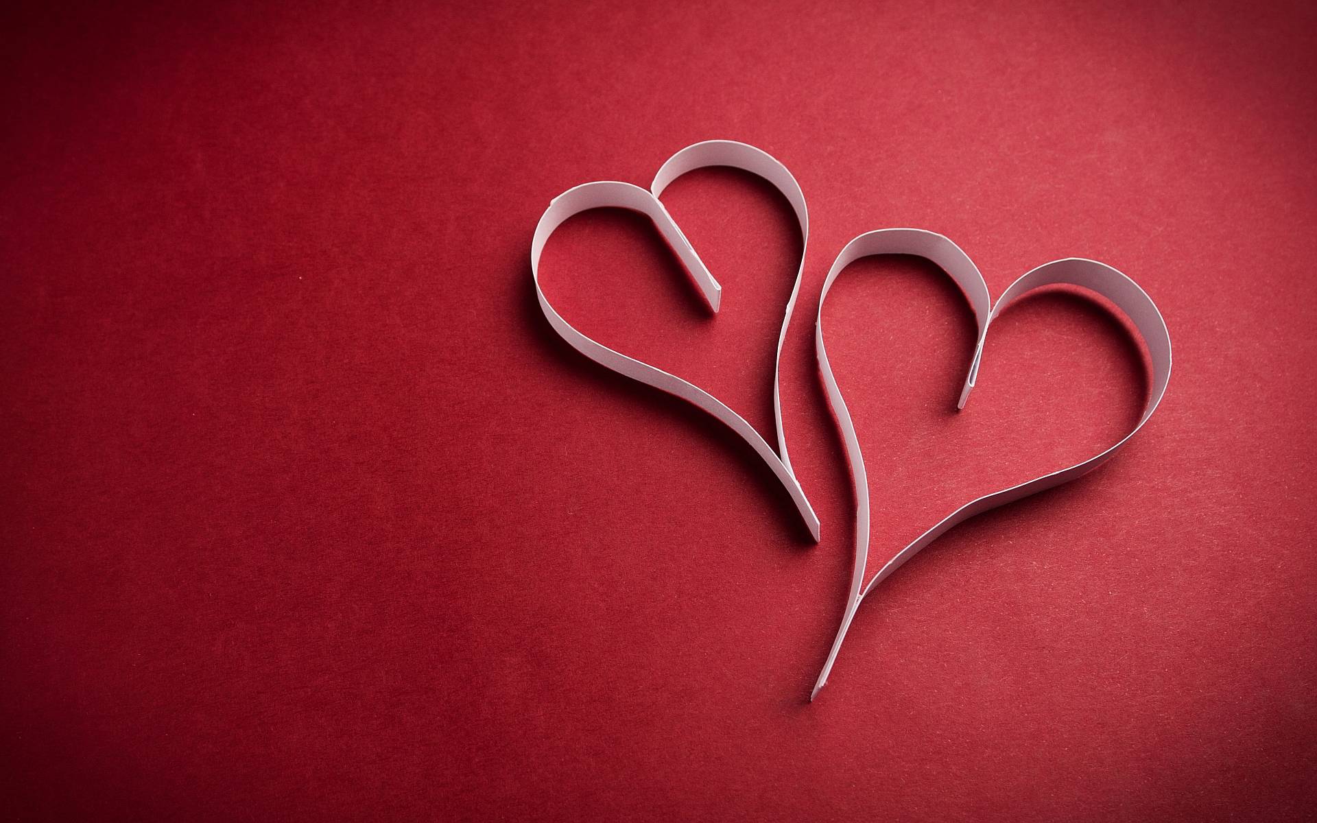 Cute Love Red Background HD. High Definition Wallpaper