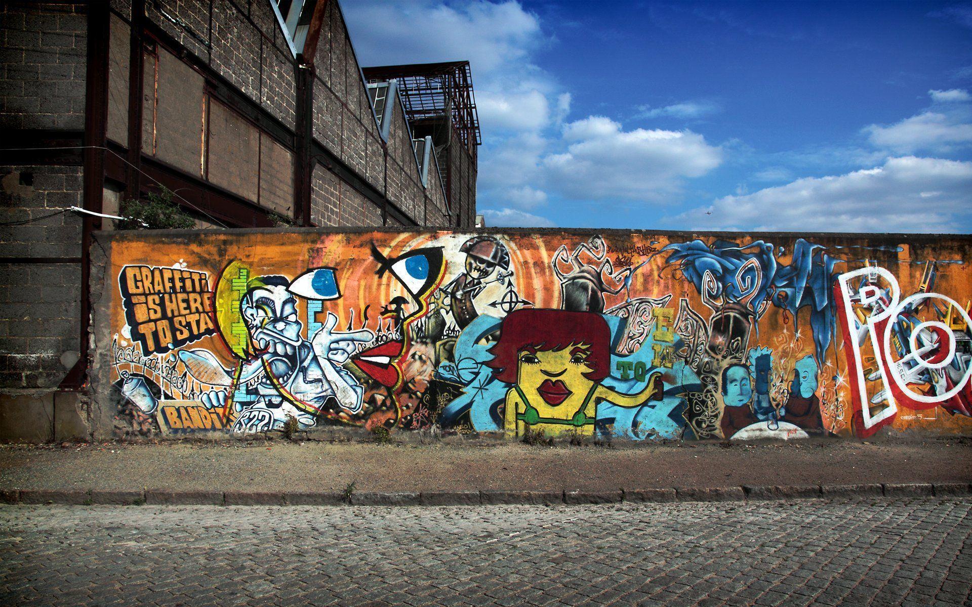 Android Graffiti HD Wallpaper. Theme Bin, HD