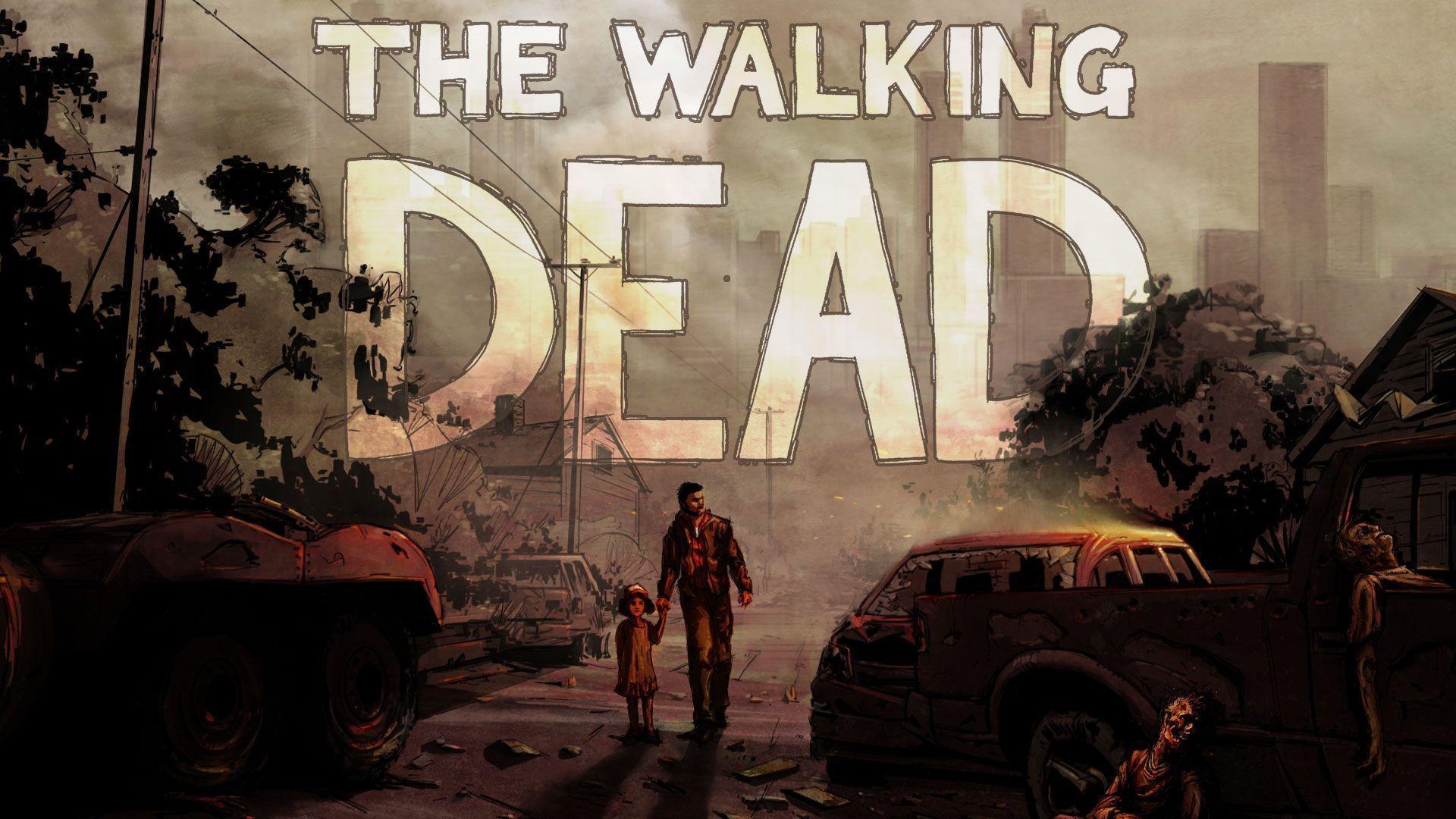 Walking dead season one or two wallpaper