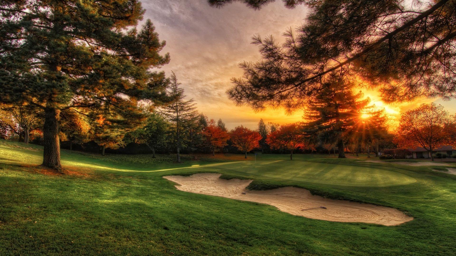 Golf Course HD Wallpaper. Golf Course Picture