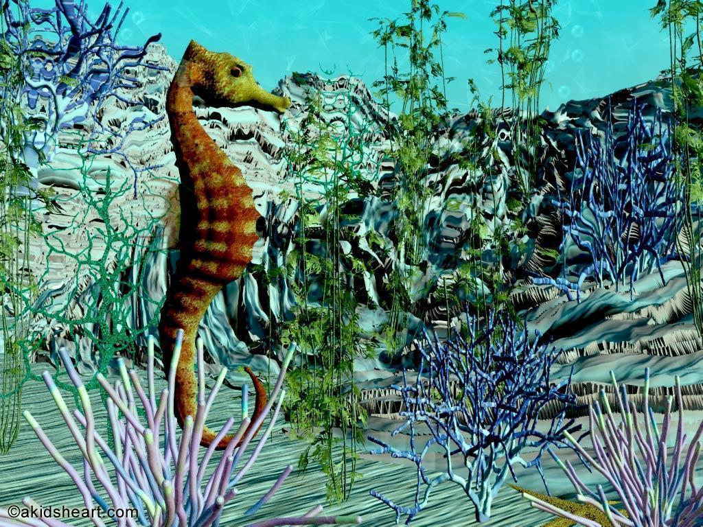 Seahorse Desktop Wallpaper