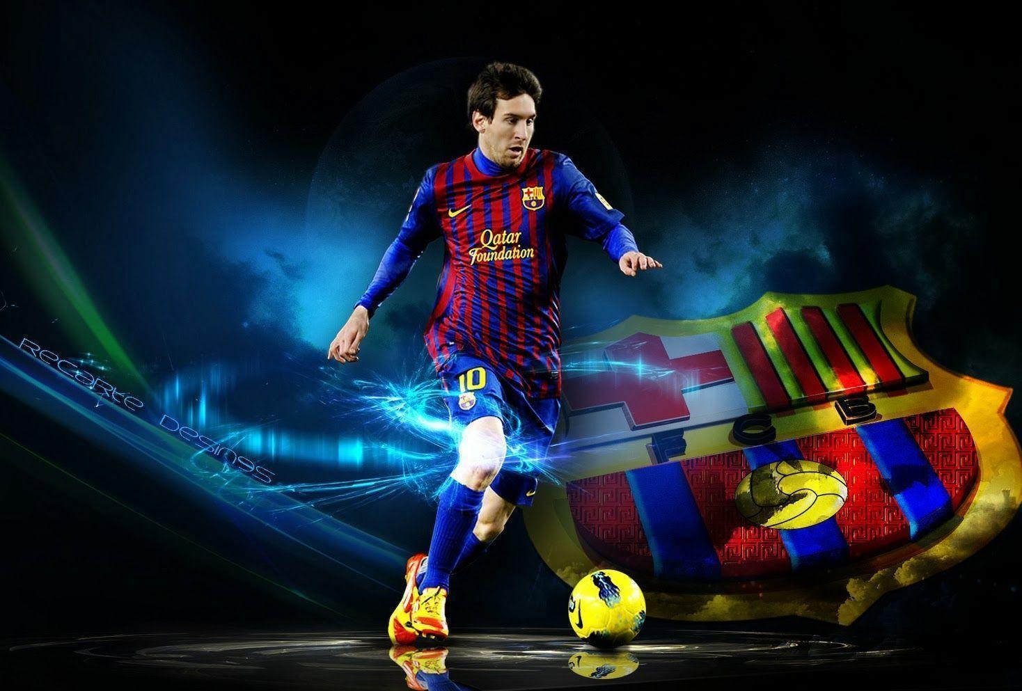 Lionel Messi Barcelona New HD Wallpaper 2013 2014. Football