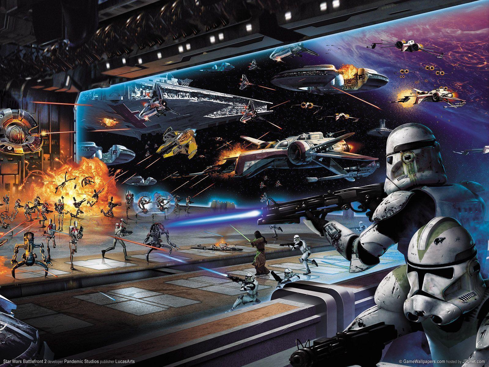 Star Wars: Battlefront 2 desktop PC and Mac wallpaper