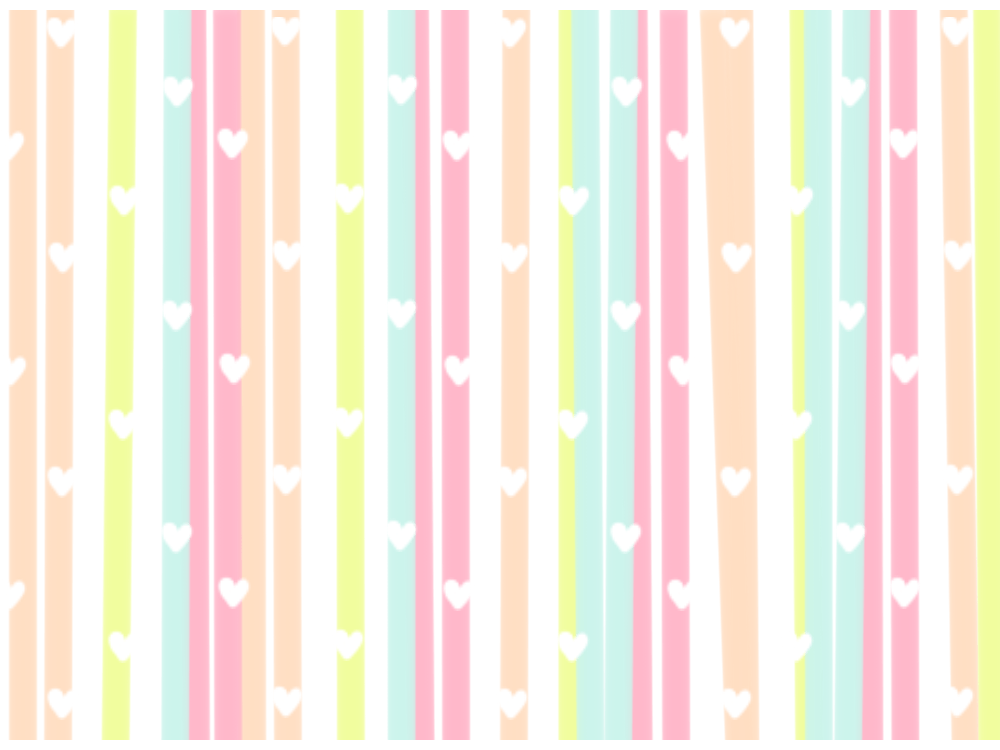 More Like Cute heart and stripes pastel wallpaper