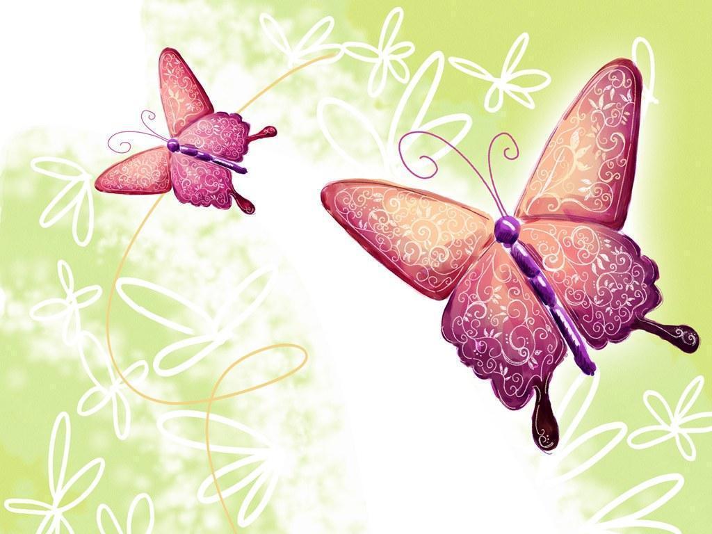 Official 3D Butterfly, Desktop and mobile wallpaper