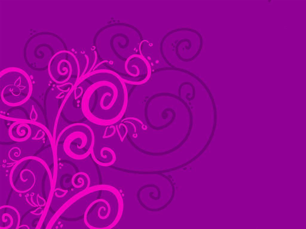 Floraly Swirlish Purple Color Wallpaper and Picture. Imageize