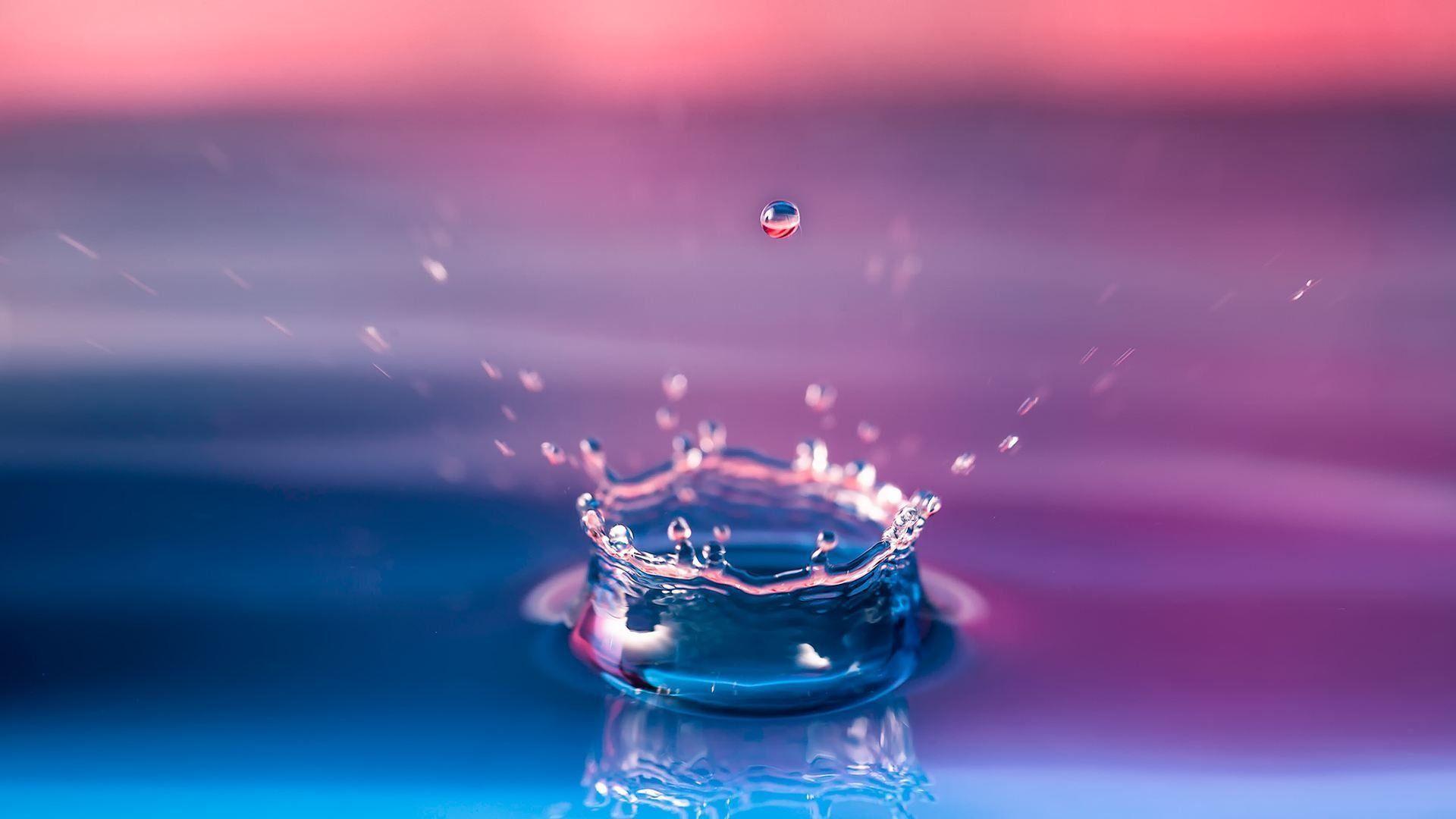 Abstract Water Drops HD Wallpaper Download. HD Free Wallpaper