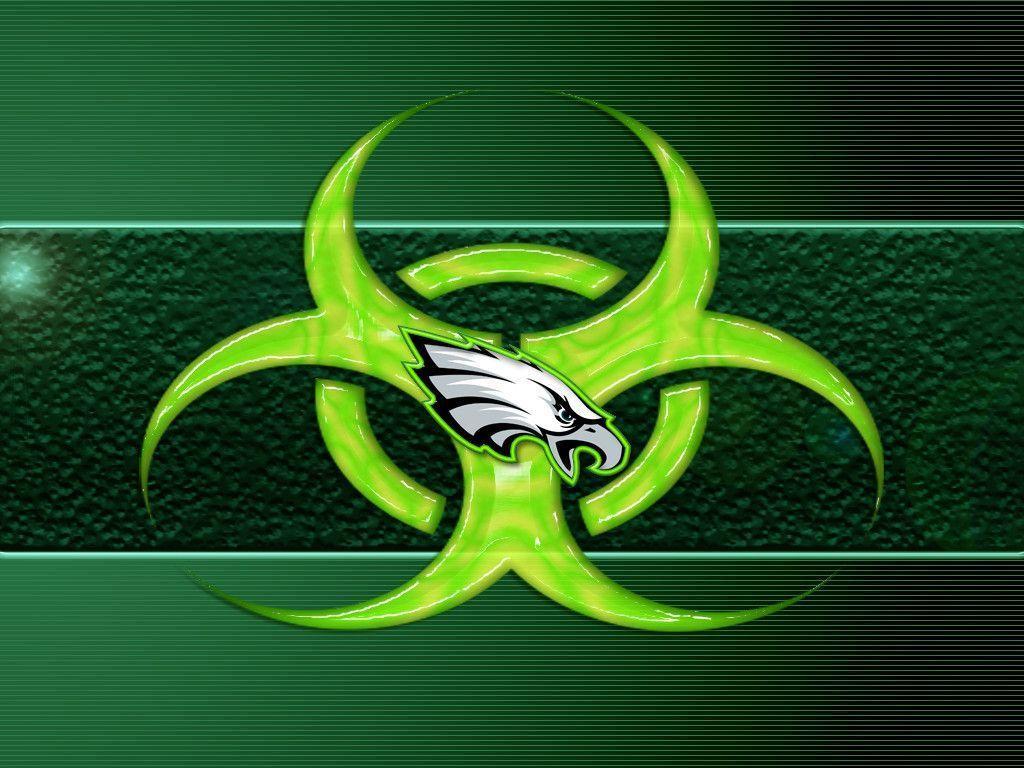 Philadelphia Eagles Logo iPad Wallpaper 1024x768px Football