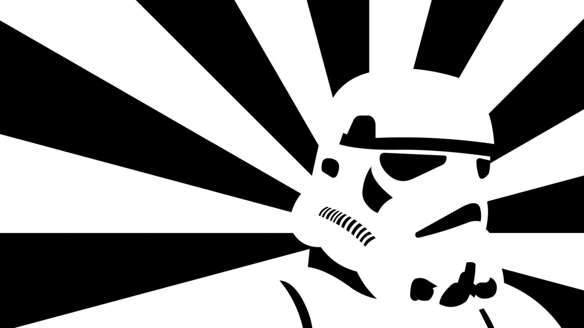 Wallpaper Star Wars Stormtroopers Contrast 1920x1080 taken