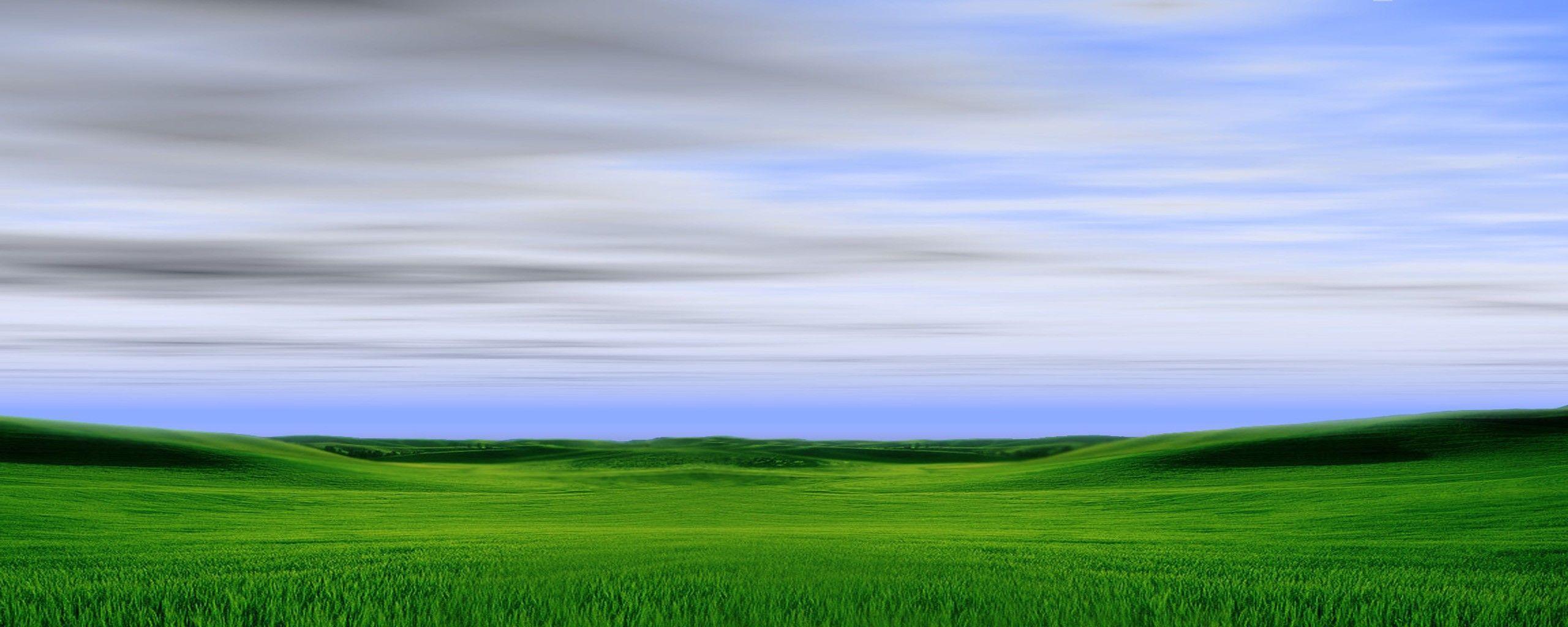 Download Clouds Landscapes Wallpaper 2560x1024