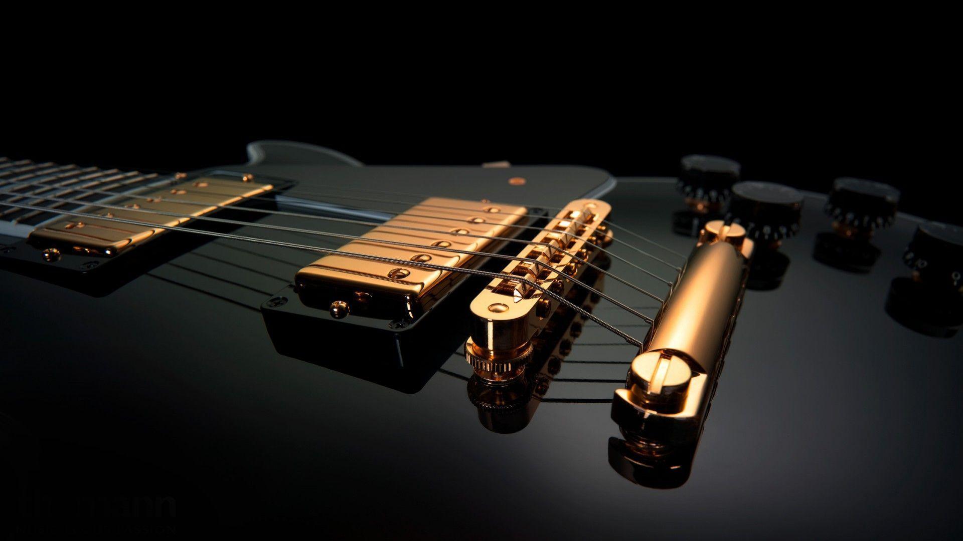 Guitar HD Wallpaper Black Wallpaper