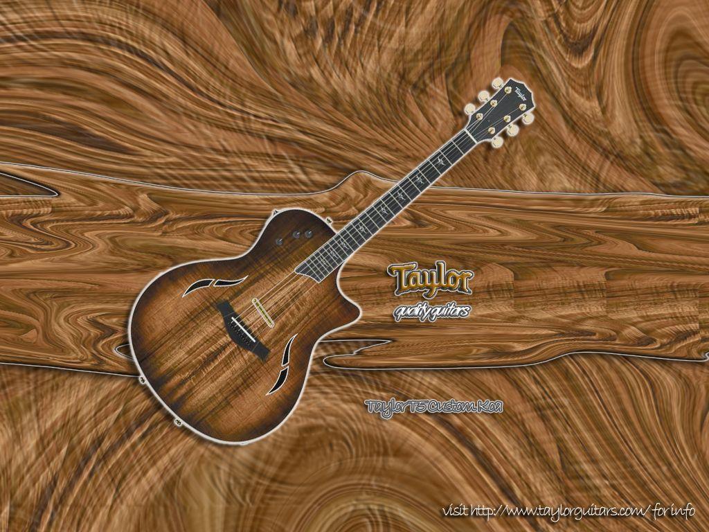 Taylor T5 Custom Koa Wallpaper