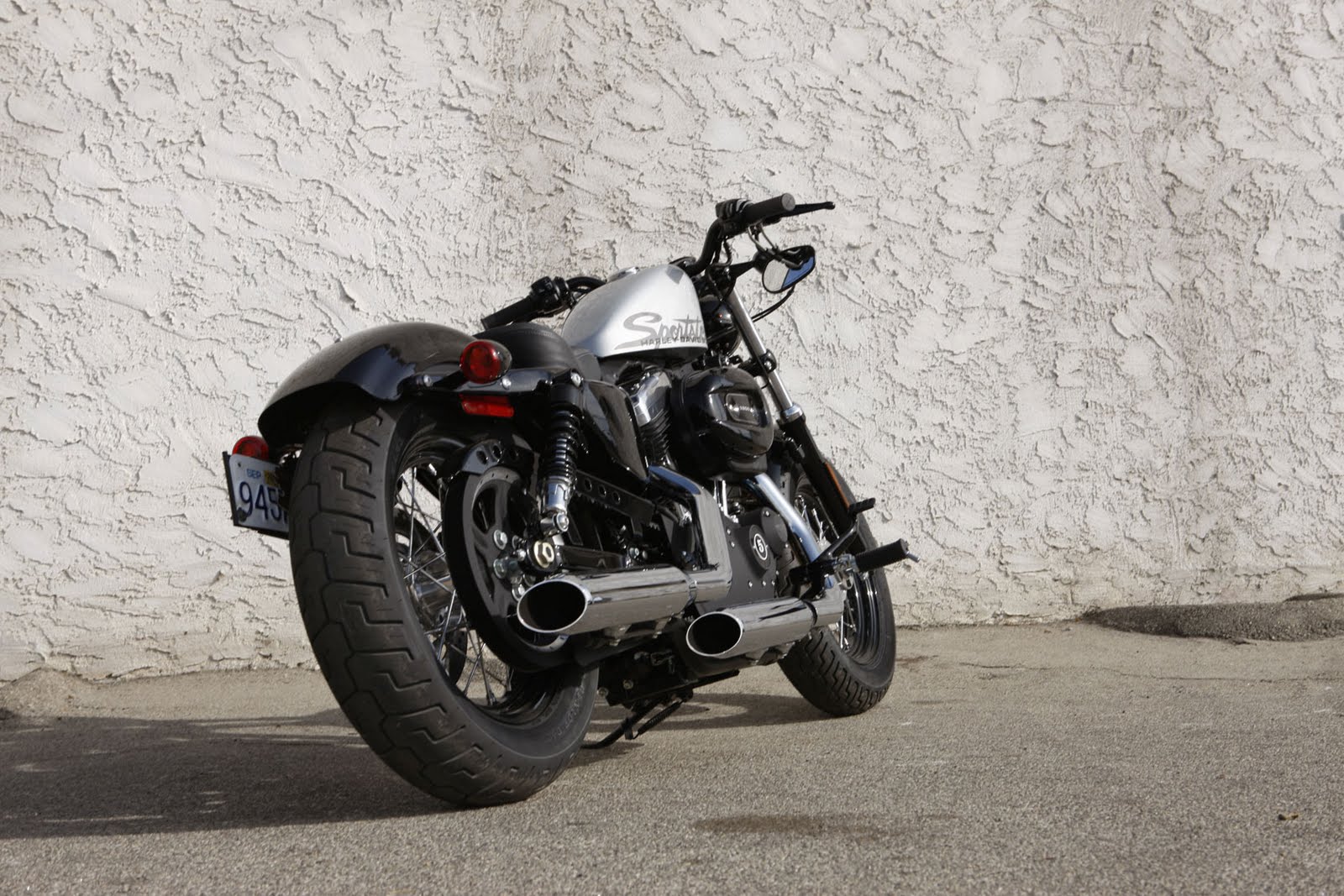image For > Harley Davidson Black Sportster Wallpaper