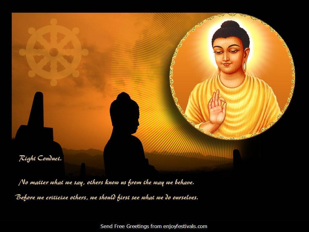 Wallpaper For > Gautama Buddha Wallpaper With Quotes