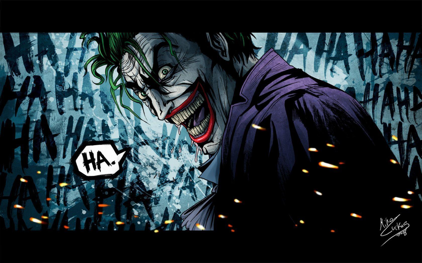 The Joker Cartoon Wallpaper HD Image & Picture