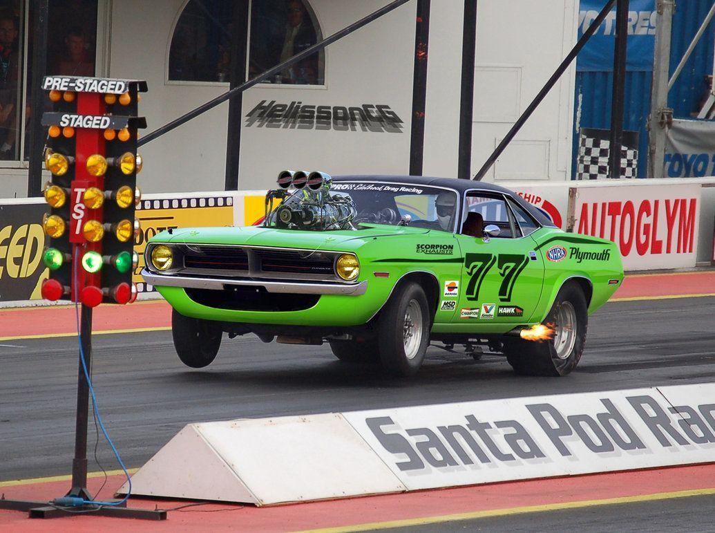 Cuda Drag Race Car 13306 HD Wallpaper Picture. Top Background