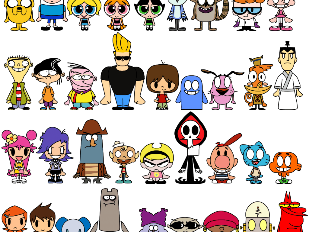 Cartoon Network Characters For Desk HD Wallpaper