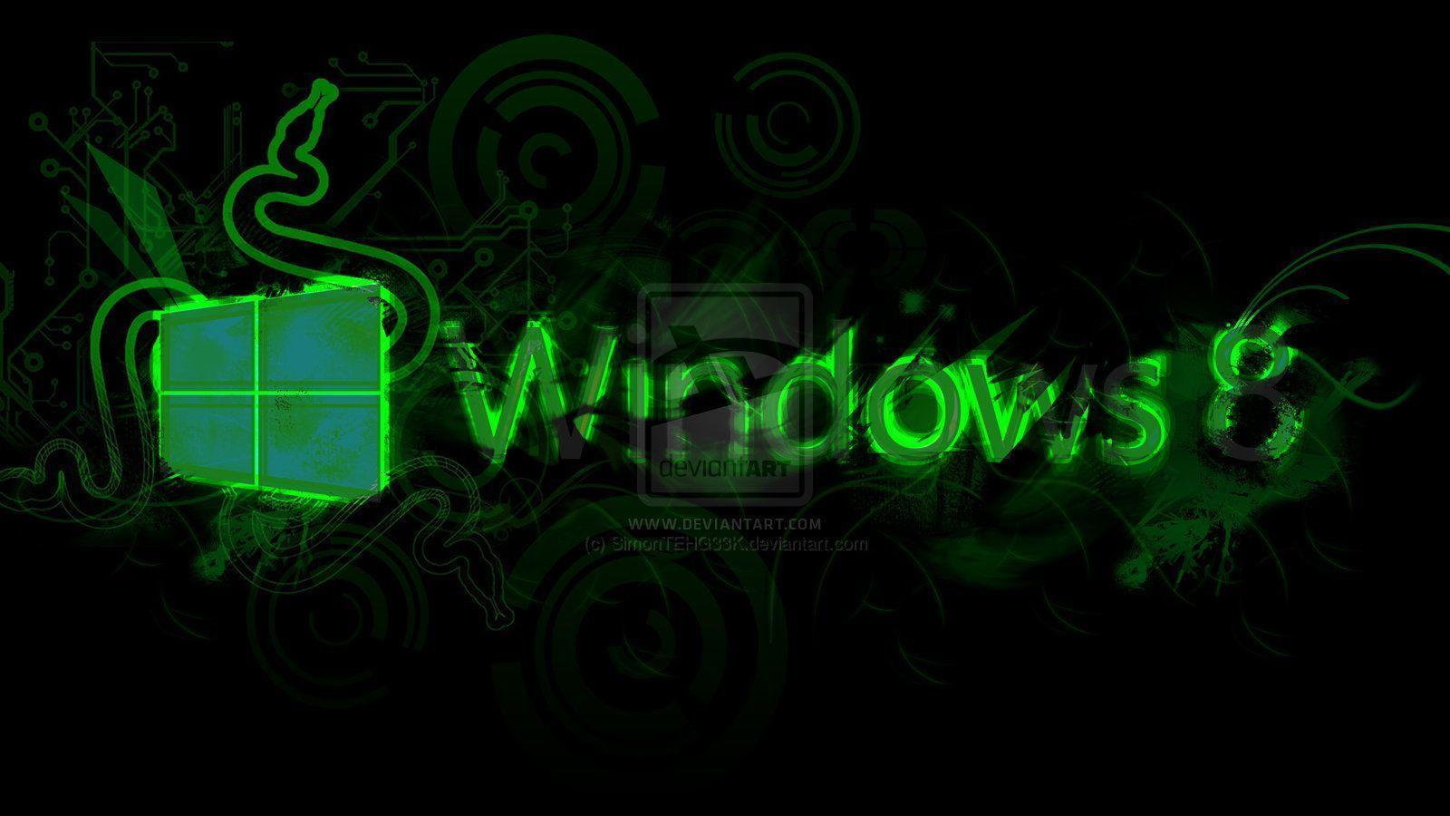 Download Razer Windows Simontehg Wallpaper 1600x900