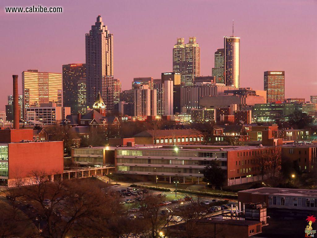 Pin Skylines Atlanta Buildings