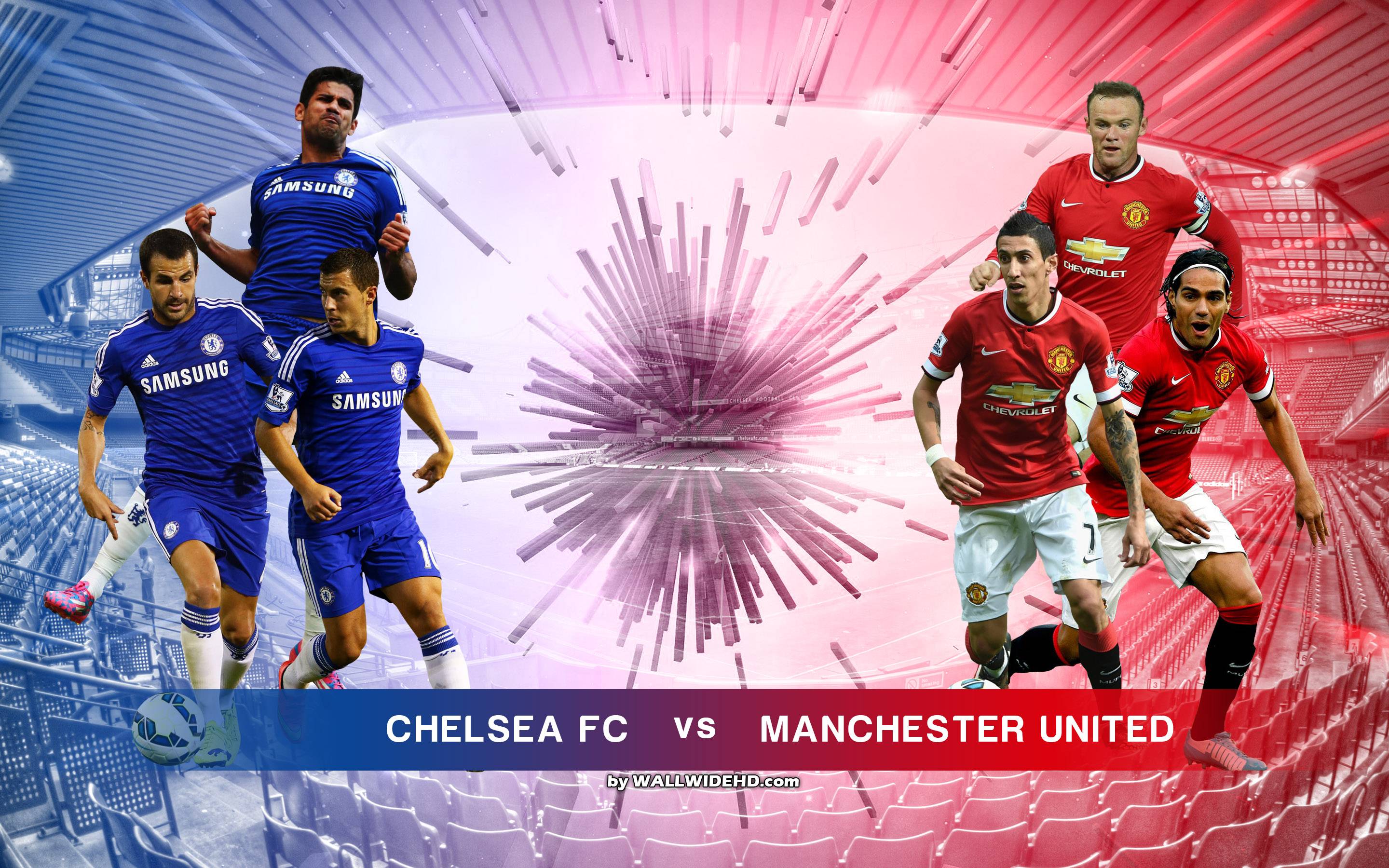 Chelsea FC vs Manchester United 2015 Wallpaper Wide or HD. Sports
