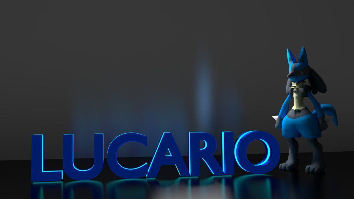 Lucario [WALLPAPER] [3D MODEL]