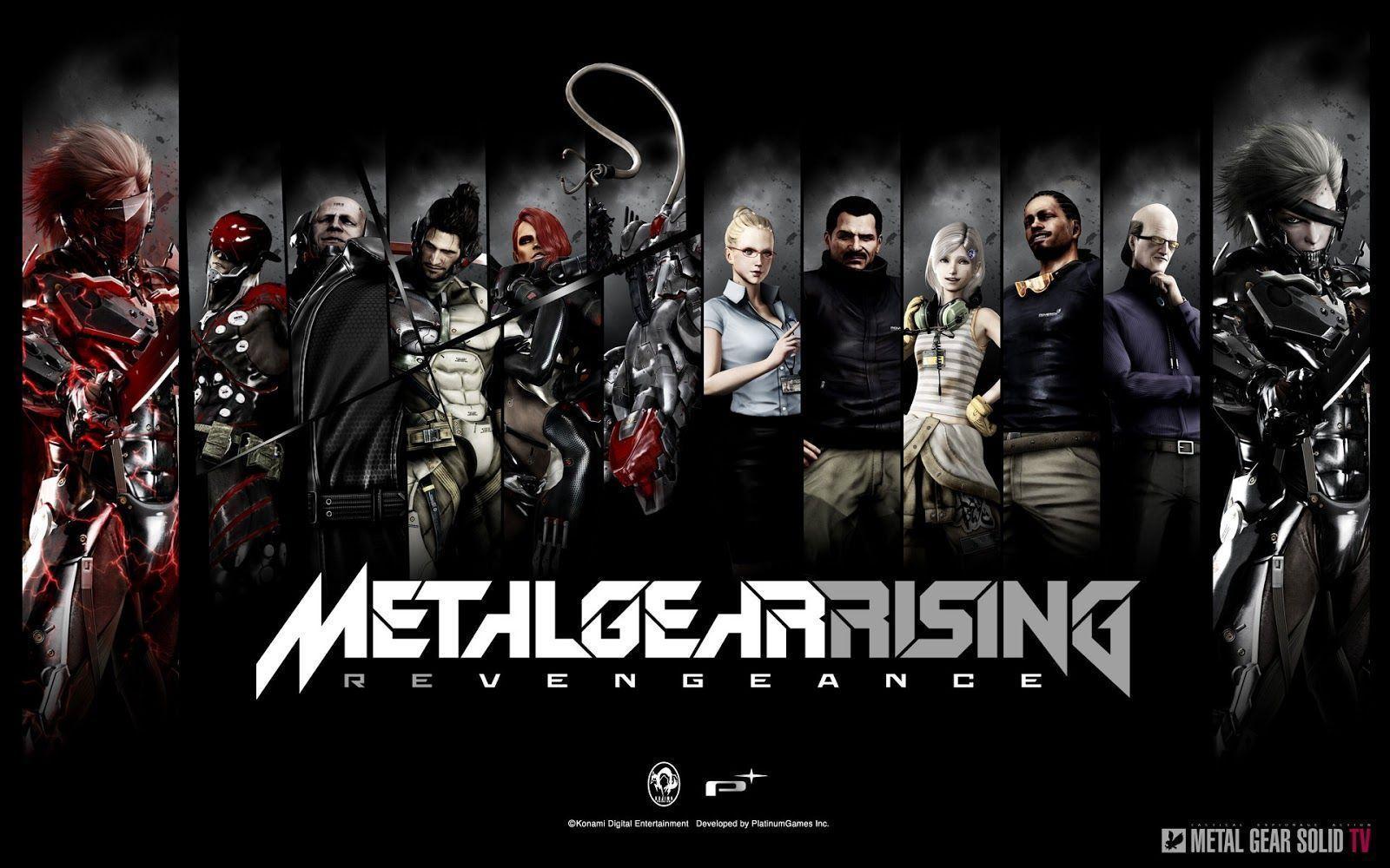 Metal Gear Rising All Character In HD Poster Wallpaper. Game