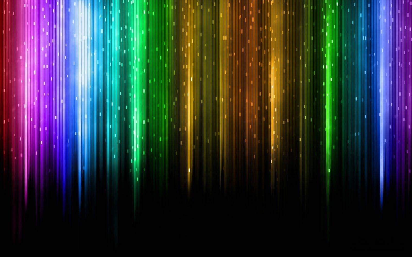 Cool Bright Colorful Rainbow Wallpaper. Colorful Background